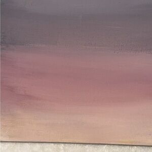 Abstract Pink and Gray Canvas Art